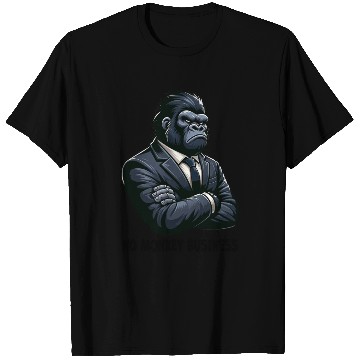 Discover No monkey Business - Gorilla T Shirts