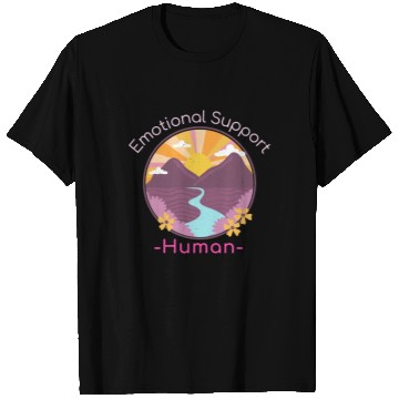 Discover EMOTIONAL SUPPORT HUMAN Nature T Shirts