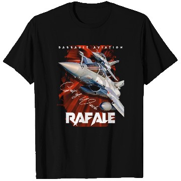 Discover Dassault Rafale French Fighterjet Aircraft T Shirts