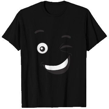 Discover happy face with wink T Shirts