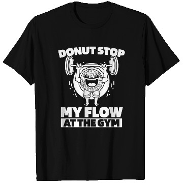 Discover Fitness Donut Funny Donut Gym T Shirts