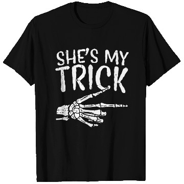 Discover Shes My Trick Matching Couple Halloween T Shirts