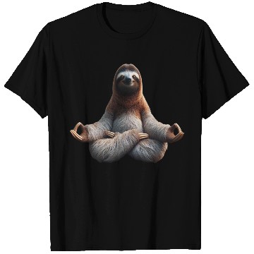 Discover Yoga Sloth Serenity: Slow and Steady Bliss T Shirts