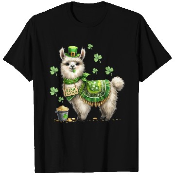 Discover Irish LLama St Patrick Day T Shirts