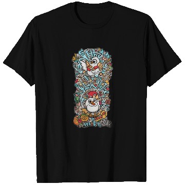 Discover Feathered Friends Collection: Adorable Turkey Cart T Shirts