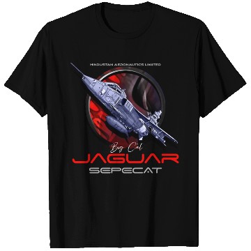 Discover Sepecat Jaguar English French fighterjet T Shirts