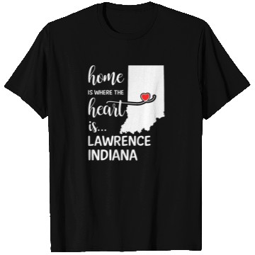 Discover Lawrence County Indiana Is Where My Heart Is Cool T Shirts