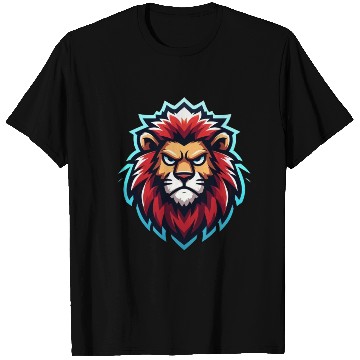 Discover Lion angry T Shirts