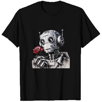 Discover Robot Love 01 T Shirts