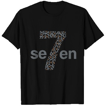 Discover 7 in braun animal print T Shirts
