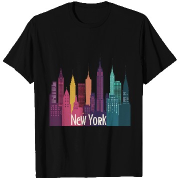 Discover New York City Skyline T Shirts