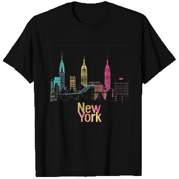 Discover New York City Skyline T Shirts