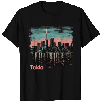 Discover Tokyo Skyline T Shirts