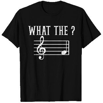 Discover What The F Musical Note T Shirts