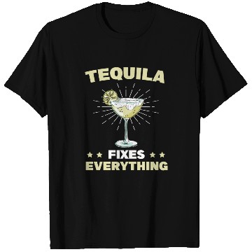 Discover Tequila Fixes Everything Alcohol Cinco De Mayo T Shirts