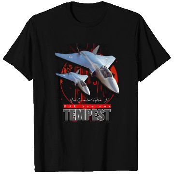 Discover BAE Systems Tempest Next-Generation Fighter Jet T Shirts
