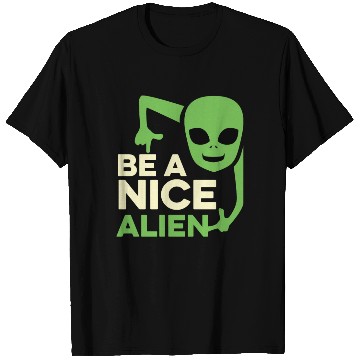 Discover Nice Alien Funny Man Gift T Shirts