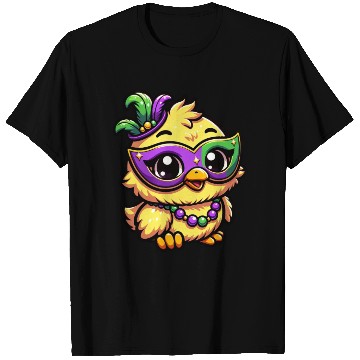 Discover Mardi Gras Chicken, Dressed-up Chick T Shirts