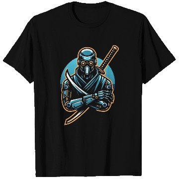 Discover cyborg samurai T Shirts