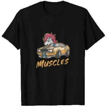 Discover Pony car with muscles T Shirts