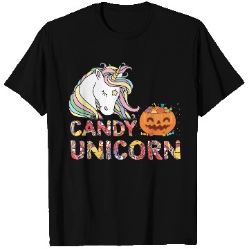 Discover Candy Unicorn Halloween T Shirts