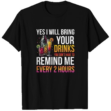 Discover Bartender funny Bartending T Shirts