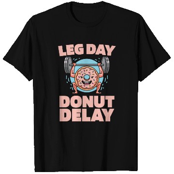 Discover Fitness Donut Funny Donut Gym T Shirts