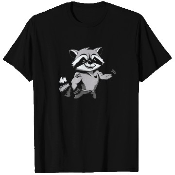 Discover Racoon Biceps Tattoo I Love Dad T Shirts