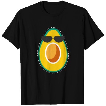 Discover Funny Avocado Face T Shirts
