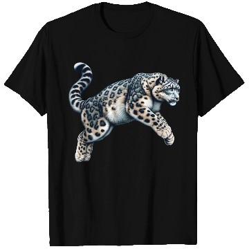 Discover Snow Leopard Leopard White Leopard T Shirts