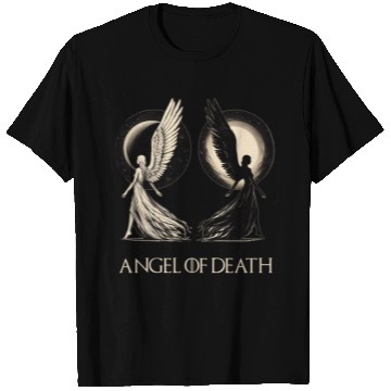 Discover Angel of Death - Sun And Moon Mystical Artwork T Shirts