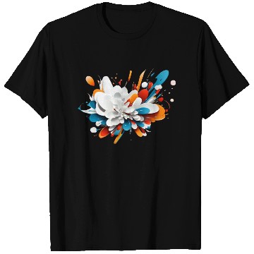 Discover Abstract flower T Shirts