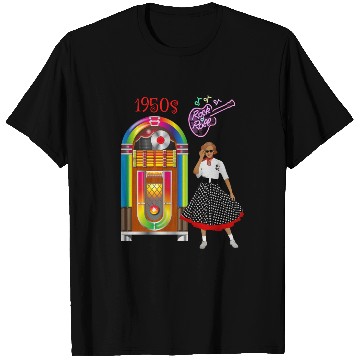 Discover Rock and Roll Vintage Jukebox T Shirts