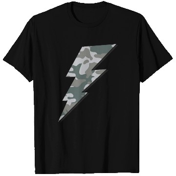 Discover Camo Bolt T Shirts