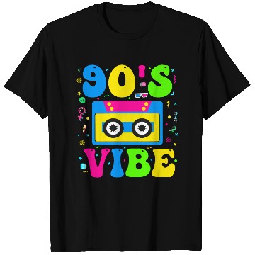 Discover 90s Vibe, 1990s Music 90s Costume Party Nineties T Shirts