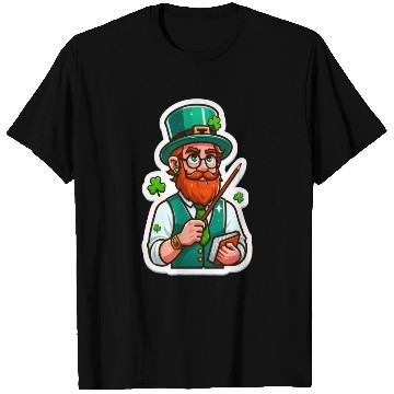 Discover Irish bearded teacher, funny st patricks day T Shirts