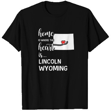 Discover Lincoln County Wyoming Is Where My Heart IsGift T Shirts