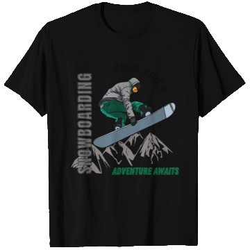 Discover Snowboarding 1 T Shirts