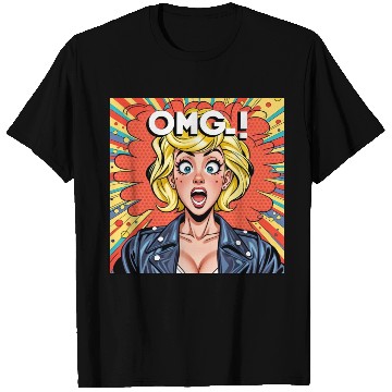 Discover OMG Funny comics T Shirts