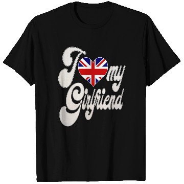 Discover UKI Love My British Girlfriend T Shirts