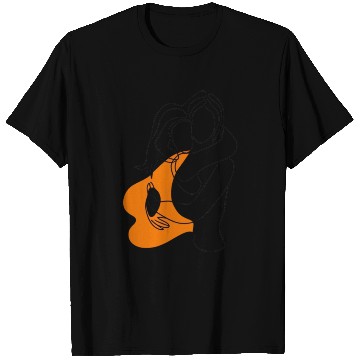 Discover Lesbian Couple Minimalist Line Art T Shirts