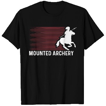 Discover Mounted Archery Hunter Gift T Shirts