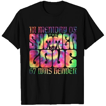 Discover Summer of Love 1967 T Shirts