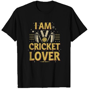 Discover i am cricket lover T Shirts
