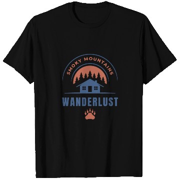 Discover Wanderlust in the Smokies Explore Nature's Beauty T Shirts