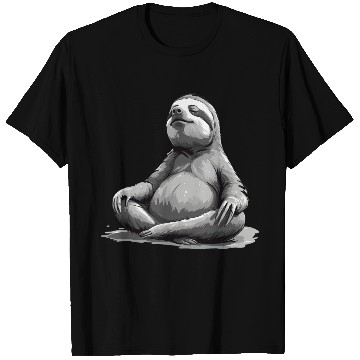 Discover Sloth Yoga Relaxation Chill Chilling Gift T Shirts