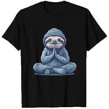 Discover Sloth Yoga Relaxation Chill Chilling Gift T Shirts