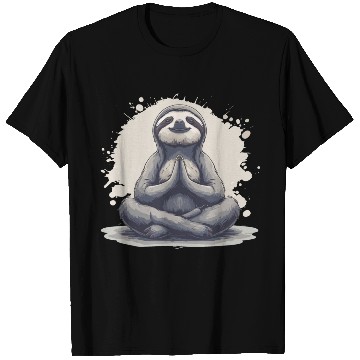 Discover Sloth Yoga Relaxation Chill Chilling Gift T Shirts