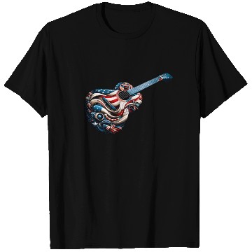 Discover Retro Style Guitar for Guitarists T Shirts