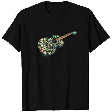 Discover Retro Style Guitar for Guitarists T Shirts